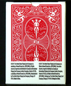 Mini Bicycle Cards Red