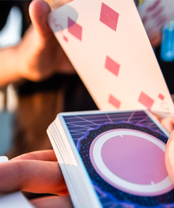 orbit v7 playing cards in movement