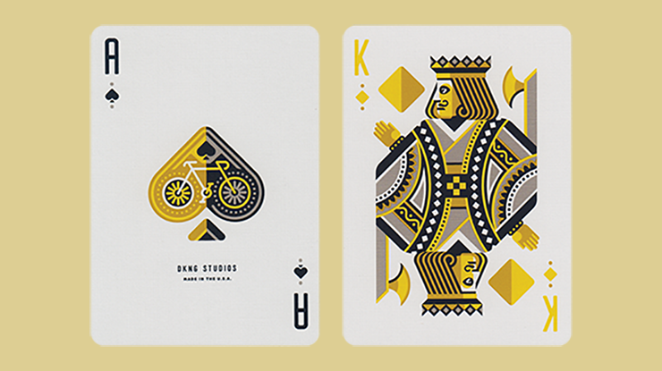 DKNG Playing Cards (Yellow Wheel) by Art of Play - Image 4