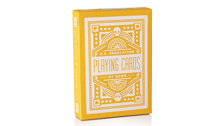 DKNG Playing Cards (Yellow Wheel) by Art of Play