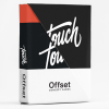 Offset Orange Playing Cards by Cardistry Touch