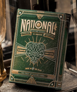 Green National Playing Cards by theory11