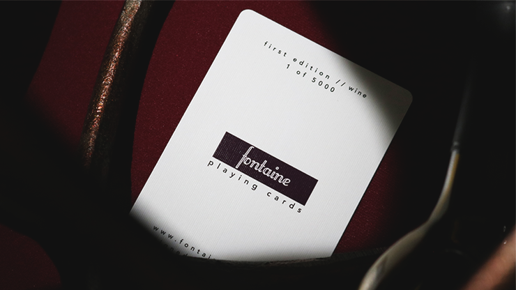 Fontaine wine 2デックセット Fontaine Wine Playing cards