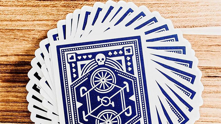 DKNG (Blue Wheel) Playing Cards by Art of Play - Image 2
