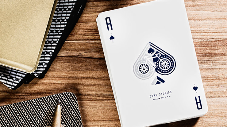 DKNG (Blue Wheel) Playing Cards by Art of Play - Image 4