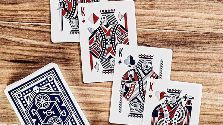 DKNG (Blue Wheel) Playing Cards by Art of Play - Image 3