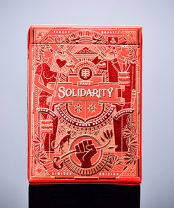 Solidarity (Loving Red) Playing Cards By Riffle Shuffle