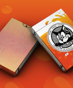 Original Blackcat Orange Milk Playing Cards