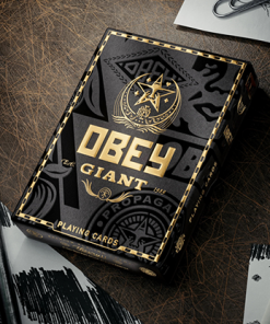 Obey Gold Edition Playing Cards